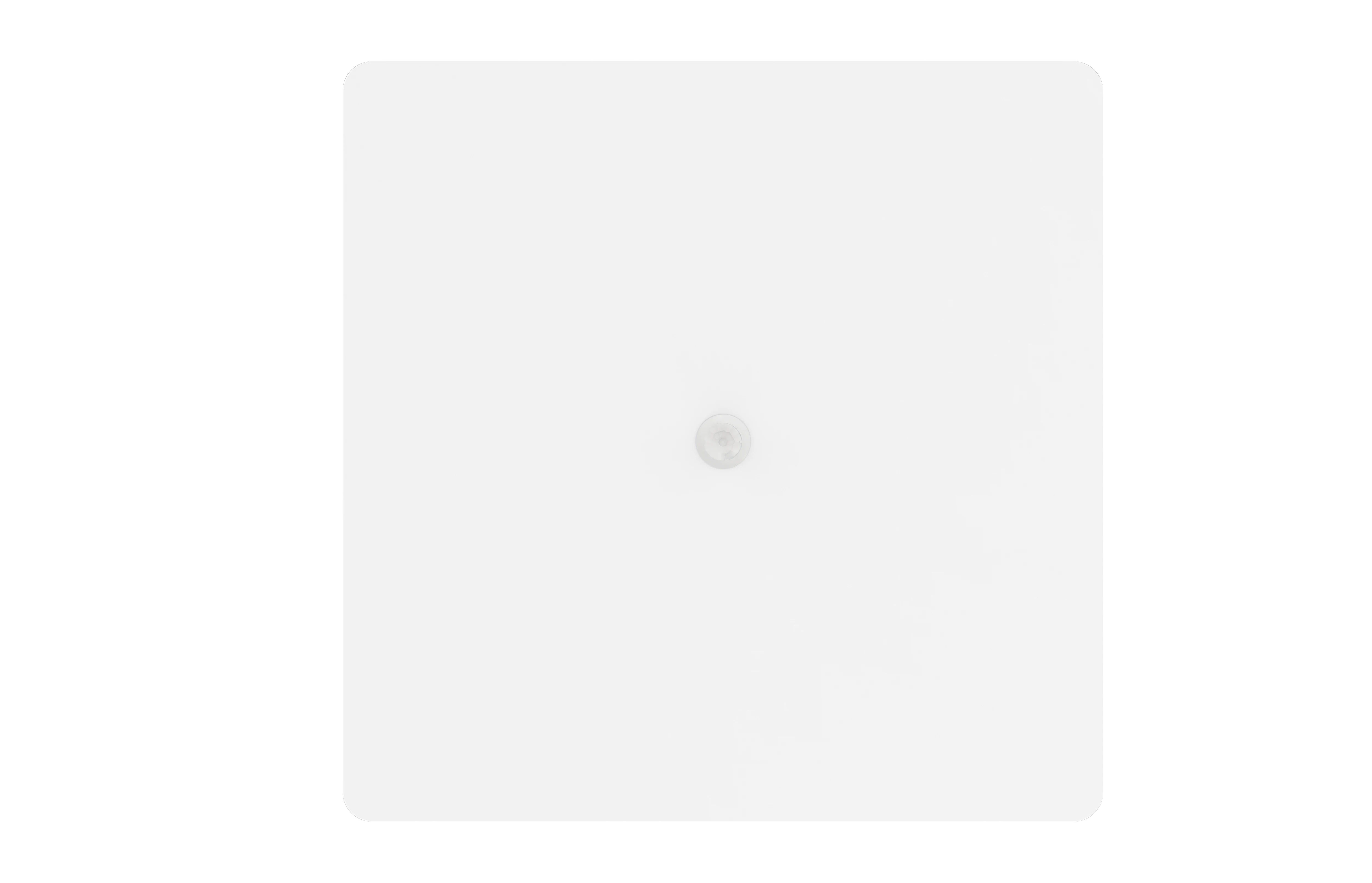 isigo ® 400 × 400 mm weiss — Produktansicht 3